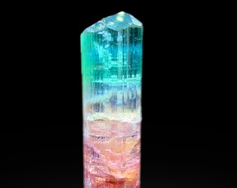 Collectors Choice Bicolor Tourmaline Crystal from Afghanistan, 55 gram