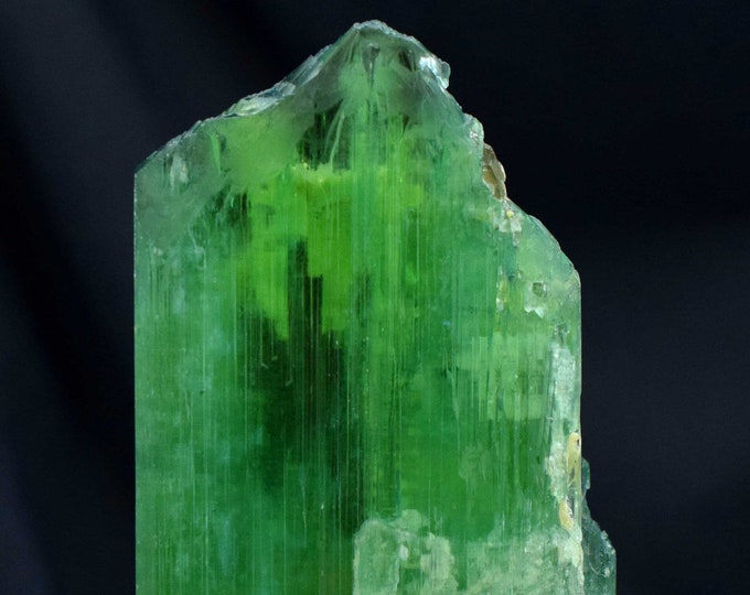 Green Kunzite Crystal, Hiddenite Kunzite, Green Spodumene, Green ...