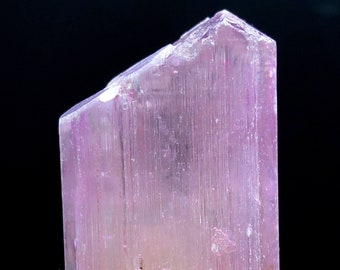 Natural Terminated Pink Color Kunzite Crystal, Raw Mineral, Kunzite Stone, Crystal Specimen, Kunzite from Afghanistan - 60 gram