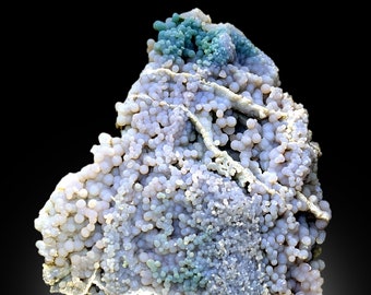 Natural Bicolor Chalcedony Grape Agate Mineral Specimen from Indonesia - 618 gram