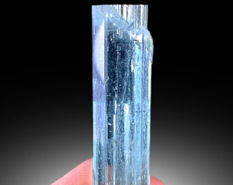 インクブルーアクアマリンクリスタル：パキスタンのシガール渓谷産、19