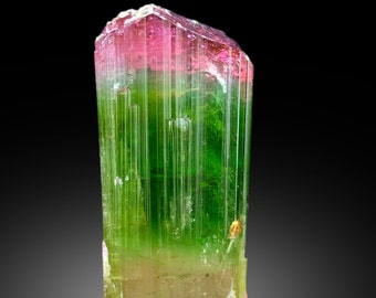 Reserved Bicolor Tourmaline Crystal from Paprok Afghanistan, 105 gram