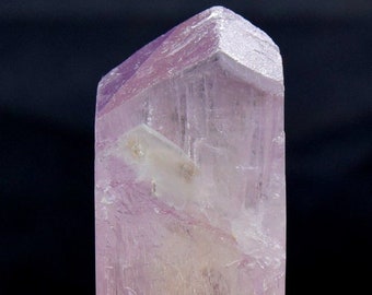 Raw Pink Kunzite Crystal: Terminated Gemstone from Afghanistan (82 gram)