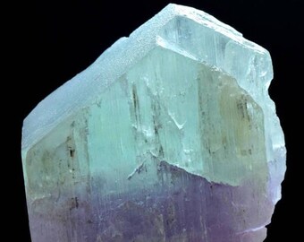 V-Shape Terminated Bicolor Kunzite Crystal From Afghanistan - 155 Gram- 81*47*26 mm
