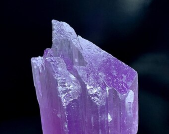 Raw Pink Kunzite Crystal: Terminated Gemstone from Afghanistan (225 gram)