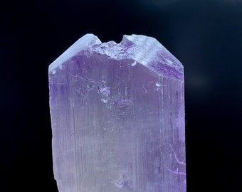Raw Pink Kunzite Crystal: Terminated Gemstone from Afghanistan (174 gram)