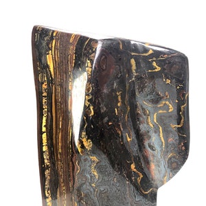 Tiger Eye tumble , Polished Multi-Color Tiger Eye / Iron Stone Tumble - 1879 Gram , 150*114*51 mm
