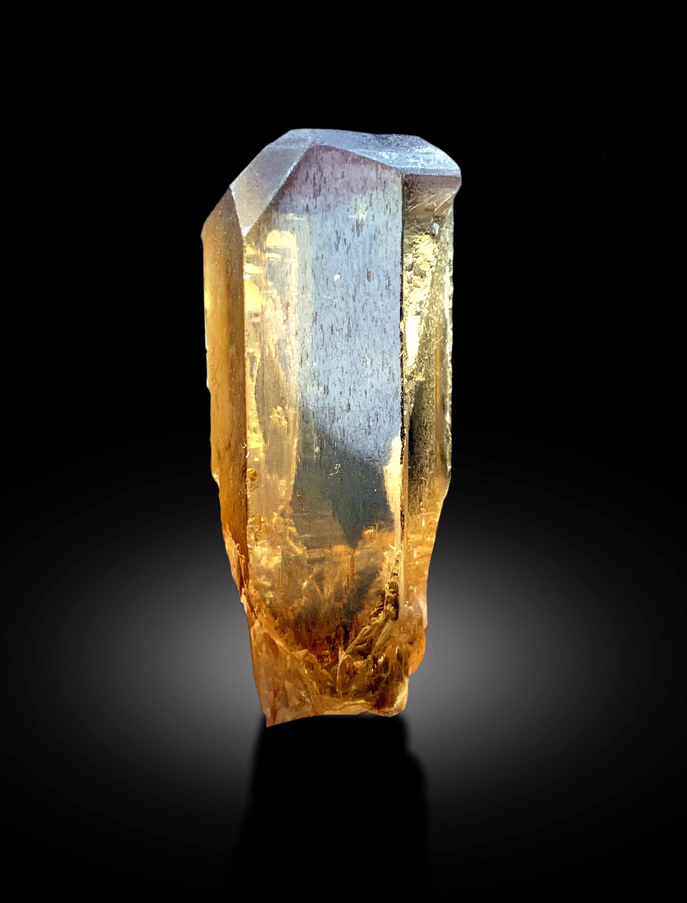 Golden Topaz Crystal Specimen: 48 Gram Rough Gemstone From Skardu