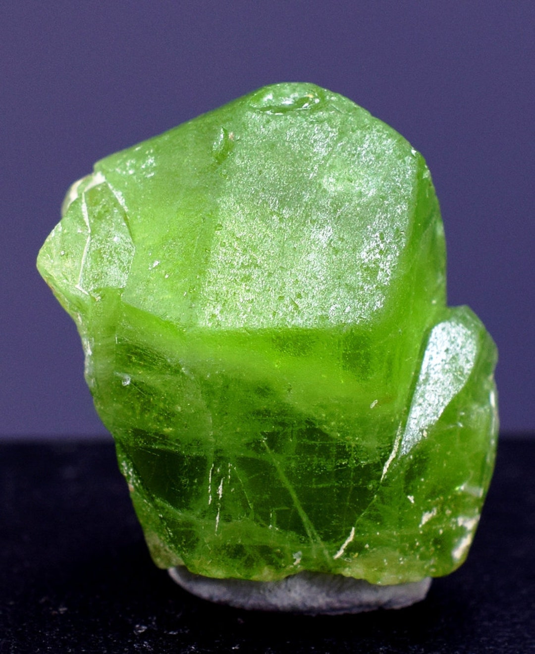 Peridot Crystal Natural Olivine Peridot Raw Stone From Sapat Etsy New
