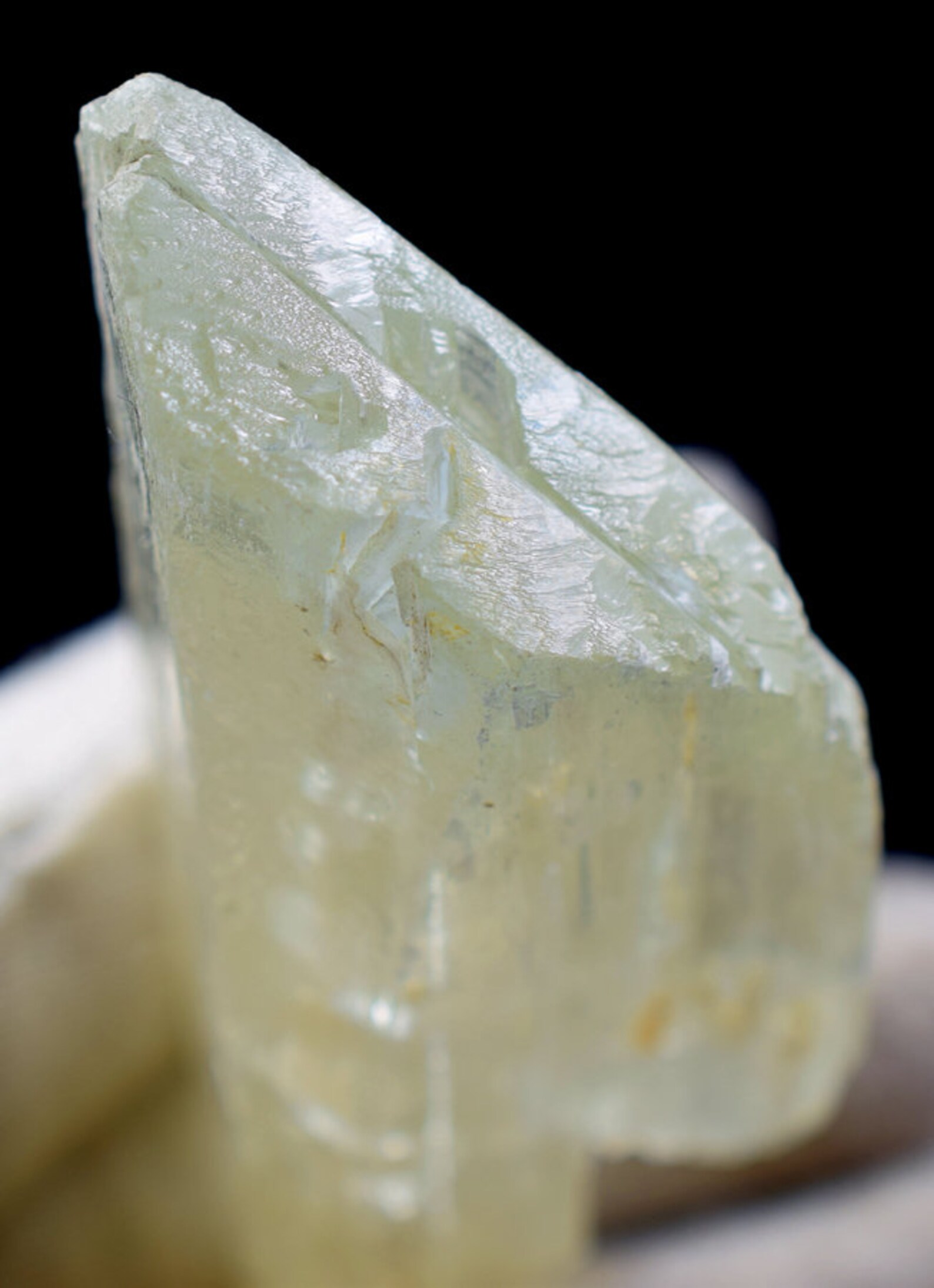 Yellow Kunzite Crystal Triphane Kunzite Natural Crystal From Etsy