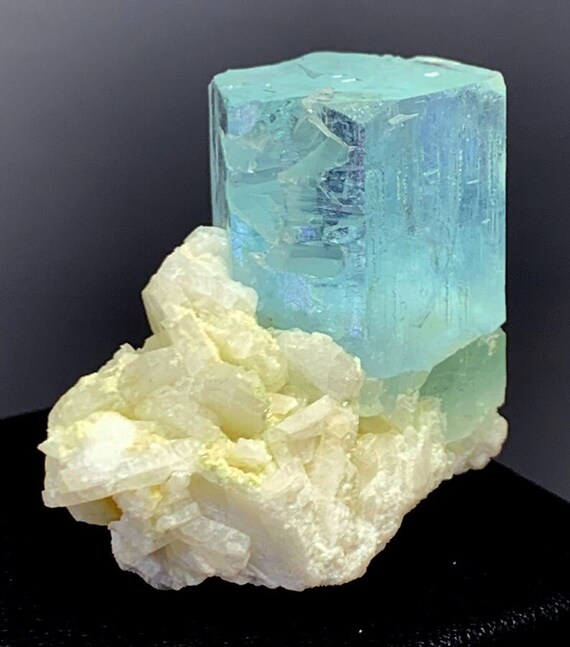 Blue Aquamarine Aquamarine Crystal Aquamarine Specimen Natural