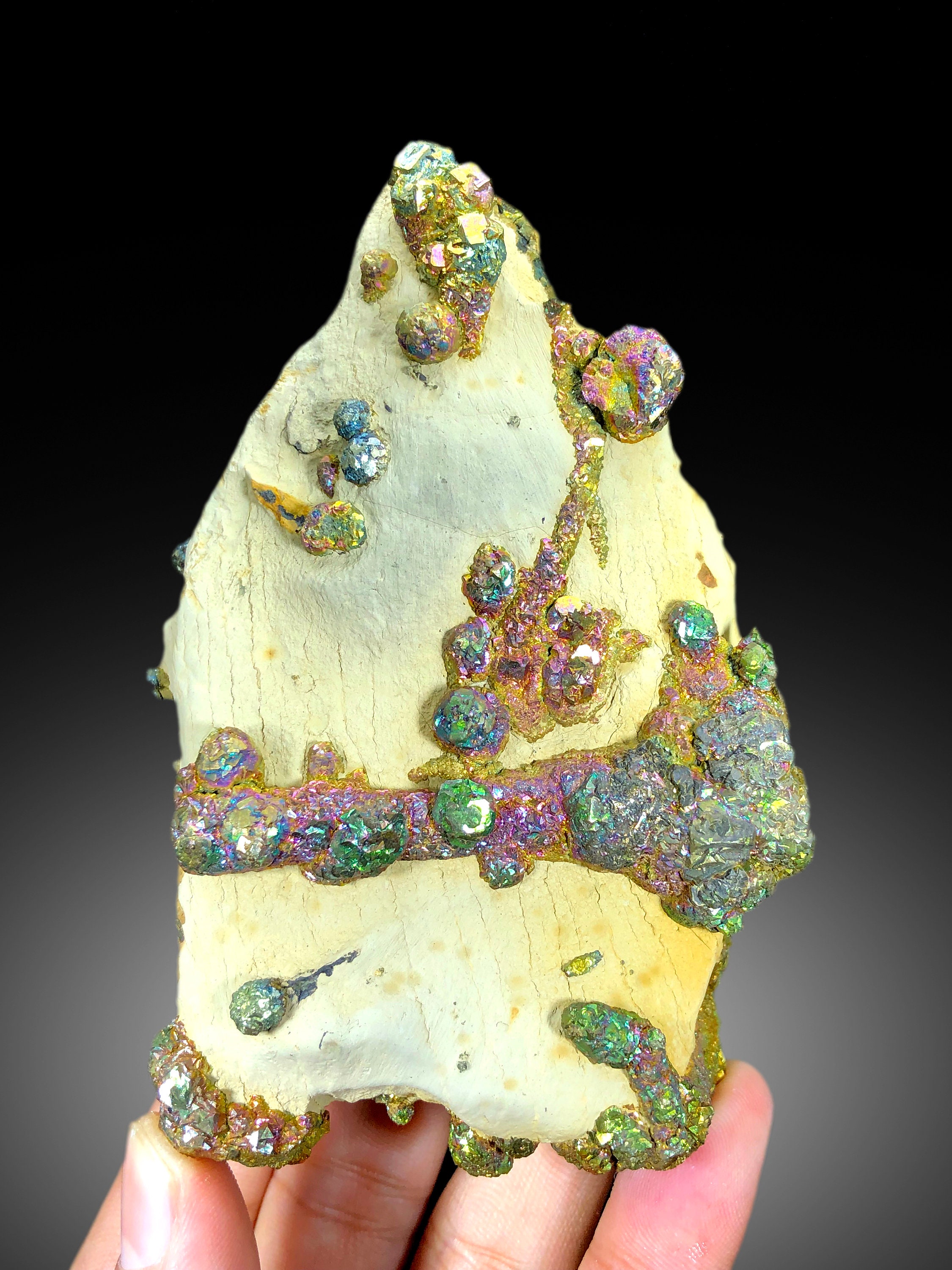 天然虹色黄鉄鉱、黄鉄鉱結晶、原鉱物、黄鉄鉱標本 - 460 グラム - Etsy
