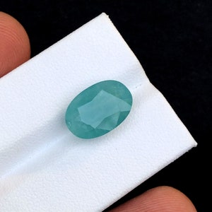 Natural Grandidierite Gemstone: Oval Cut, 6.00 Carats, Madagascar Origin