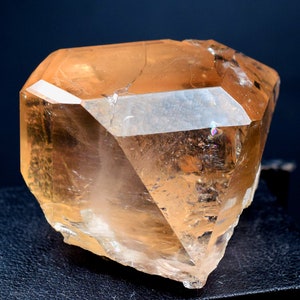 Topas Kristall , Natürliches Topas Exemplar , Sherry Topaz aus Skardu Pakistan 66 Gramm , 403425 mm Bild 1