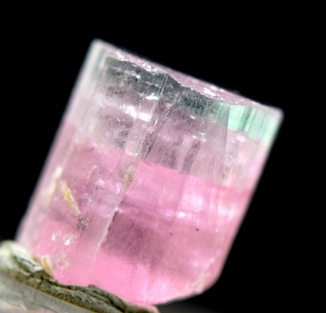 28.20 Cts Terminated Natural Cotton Candy Tourmaline Crystal Etsy