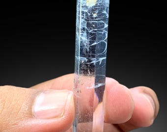 Sky Blue Aquamarine Crystal with Helix Inclusions - Shigar Valley Pakistan