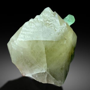 Ceafoam Color Tourmaline Crystal on Quartz from Afghanistan - 1239 gram