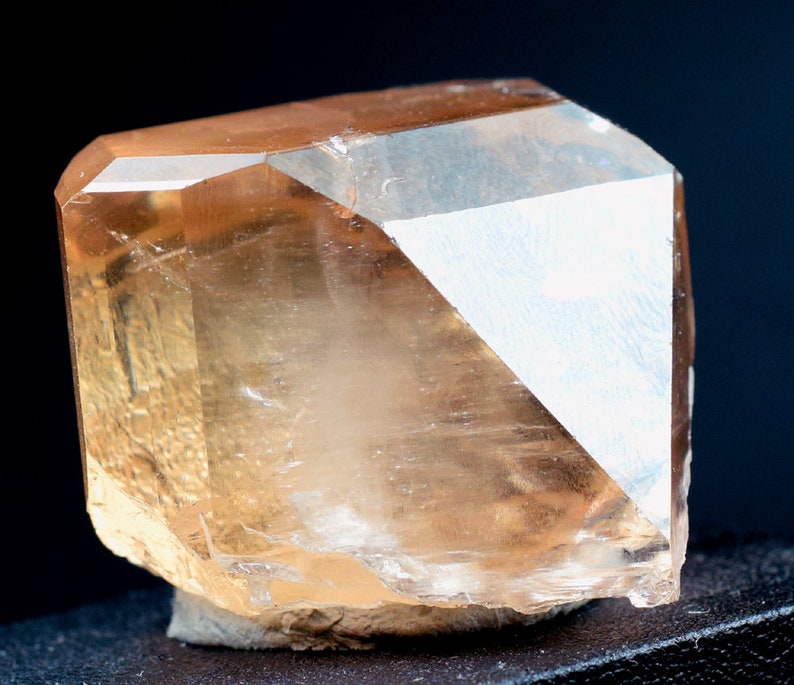 Topas Kristall , Natürliches Topas Exemplar , Sherry Topaz aus Skardu Pakistan 66 Gramm , 403425 mm Bild 6