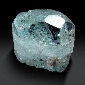 Aquamarine Crystal, Aquamarine stone, Natural Aquamarine, Gem Grade Aquamarine, Raw Aquamarine, Terminated Aquamarine, Blue Aquamarine, 74 g
