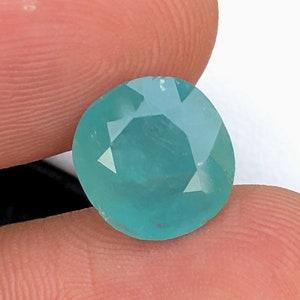 Natural Grandidierite Gemstone: 5.85 Carat Oval Cut Stone