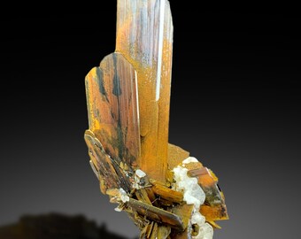 Rare Red Brookite Cluster from Baluchistan Pakistan - 15.45 carat