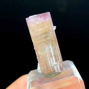 Pink Cap Orange Colour Tourmaline Crystal from Paproke Afghanistan - 39.05 cts
