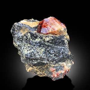 Red Zircon Specimen | Red Zircon Crystals | Ziron Stone | Red Zirconia | Zircon Gemstone | Raw Gemstone | Mineral Specimen | 952