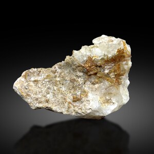 Rare Sagenite Rutile on Quartz from Skardu Pakistan - 442 gram