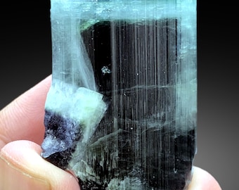 天然ブルーキャップトルマリンクリスタル、パプロクトルマリン