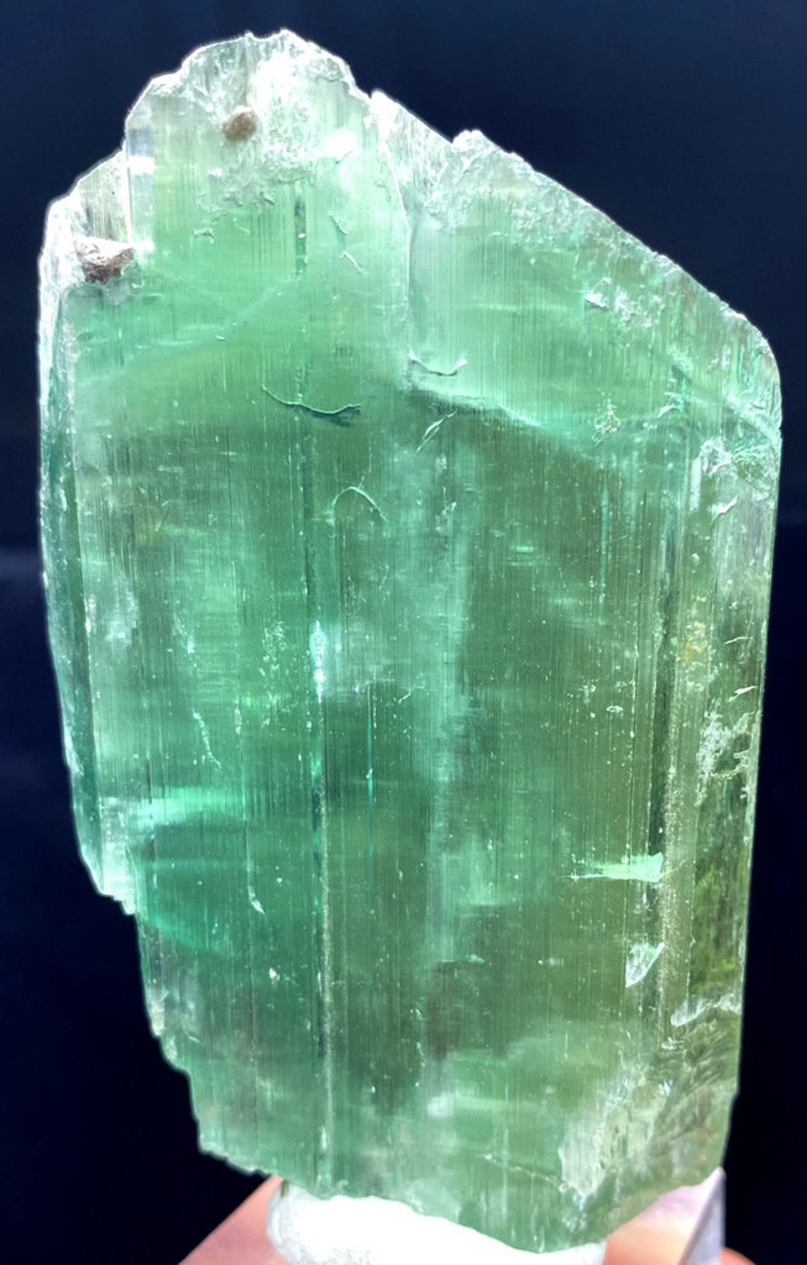 Green Kunzite Crystal Hiddenite Crystal 200 Gram - Etsy