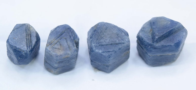 27 Grams Terminated Natural Sapphire Crystals From Madagascar