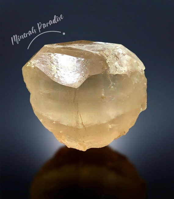 Natural Topaz Crystal , Honey Topaz Mineral Specimen From Skardu