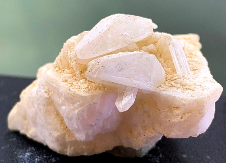 Hambergite , Natural Hambergite Crystals on matrix from Skardu Pakistan 17 Gram , 382920 mm image 1