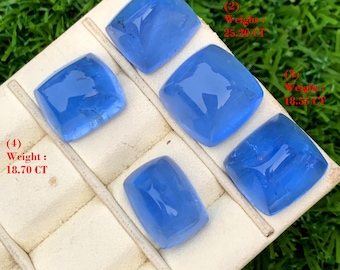 Blue Aquamarine Sugarloaf Cabochon, Aquamarine Cab for Ring or Jewelry, Top Quality Santa Maria Color Aquamarine Gems