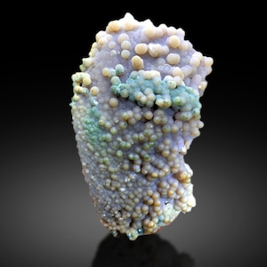 Natürlicher Chalcedon Lila Traubenachat aus Indonesien - 448 Gramm