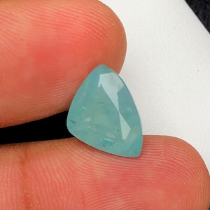 Triangle Grandidierite Gemstone: Natural Loose Stone, 7.15 Carats