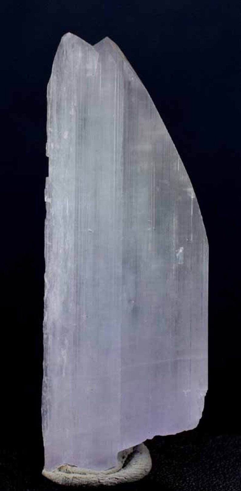 Spodumene Kunzite Natural Stone from Afghanistan 75*28*10 mm 36 Gram Bi Color Kunzite Crystal