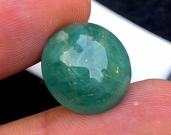 Cabujón de Grandidierita Raro: Piedra preciosa natural de Madagascar (21,15 quilates)