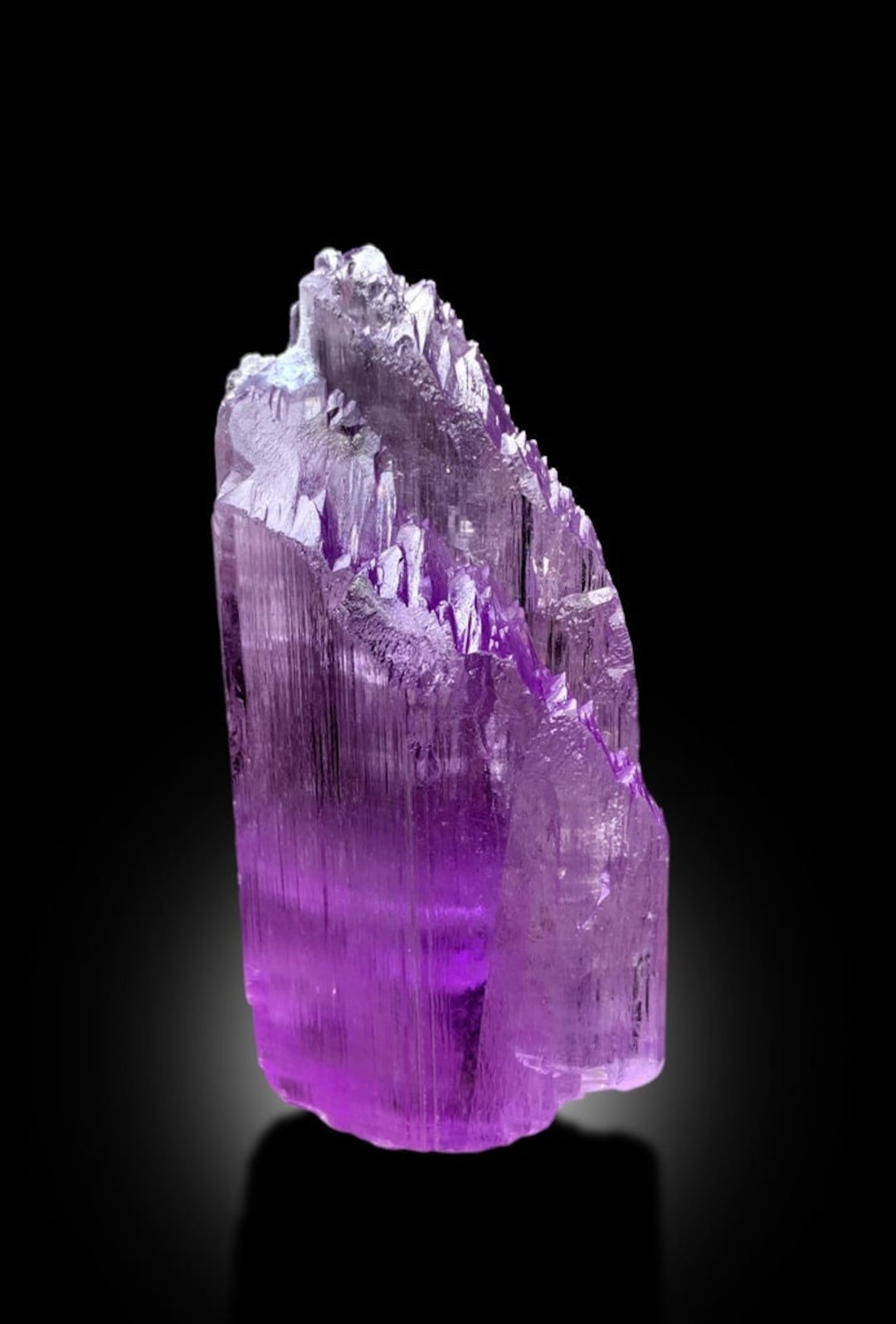 Top Grade Pink Kunzite Crystal, Natural Kunzite Crystal, Kunzite With