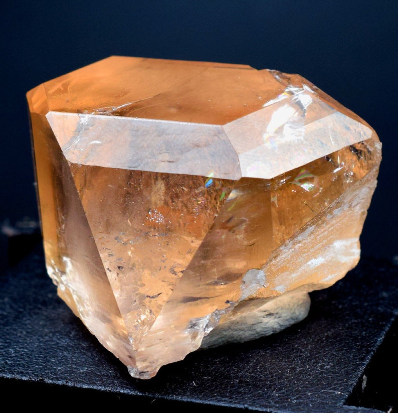 Topas Kristall , Natürliches Topas Exemplar , Sherry Topaz aus Skardu Pakistan 66 Gramm , 403425 mm Bild 2