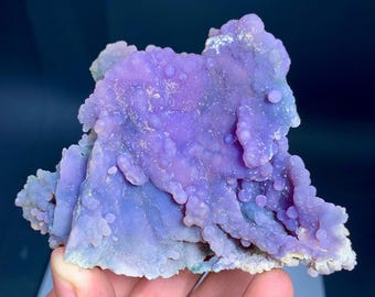 Natural Chalcedony Purple Grape Agate Specimen - 33 Grams