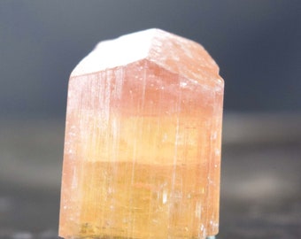 Tourmaline , Double Terminated Pink Cap Bi Color Tourmaline Crystal from Paprok - 34.35 carats- 17*16*14 mm