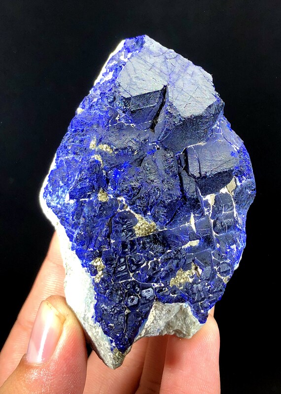 ラピスラズリ　宝石鉱物標本 Amazon | SCIENCE ミニ鉱物標本 鉱物結晶「ラピス・ラズリ（青