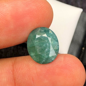 Natural Grandidierite Gemstone: Oval Cut, 9.90 Carats, Madagascar Origin