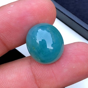 Rare Grandidierite Cabochon: Natural Madagascar Gemstone (24.05 Carats)