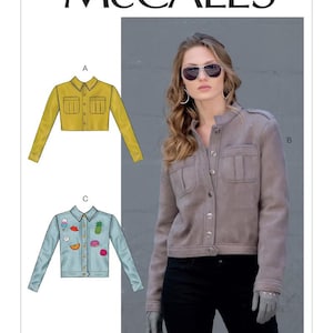 Misses&#39; Jackets - McCall&#39;s Easy Sewing Pattern M8011