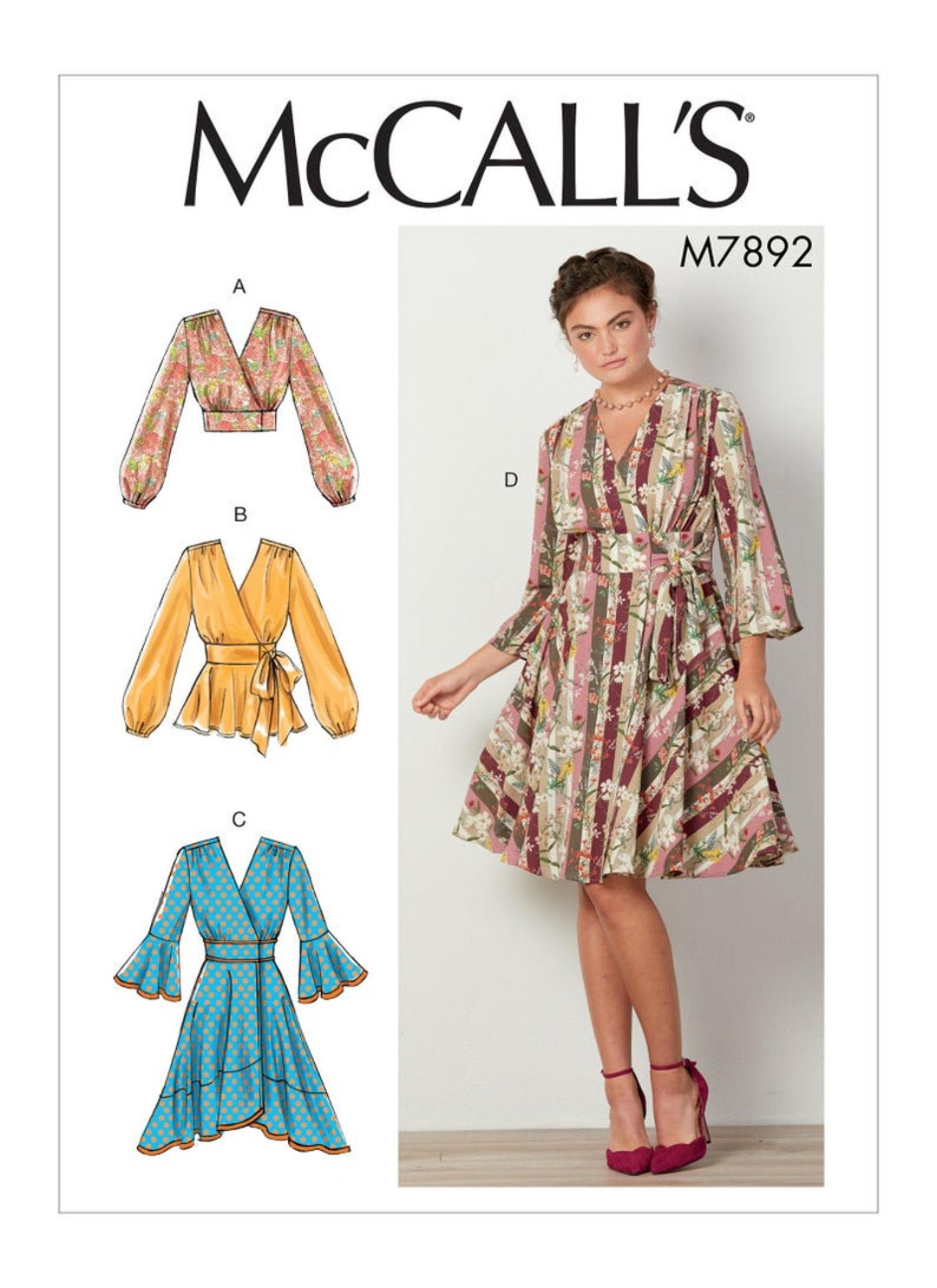 McCalls Sewing Patterns - entire range availalbe -Avalon Fabrics & Craft