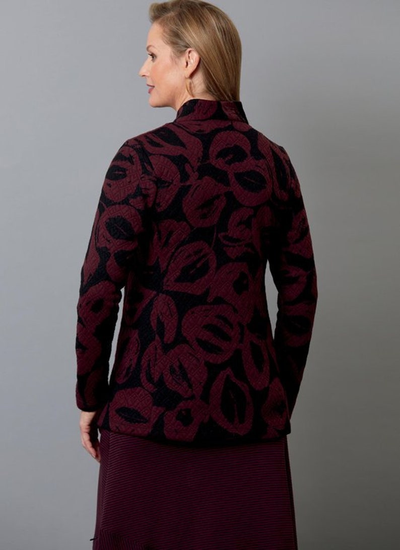 Misses' Stretch Knit Jackets Fitted Jackets Katherine Etsy Australia