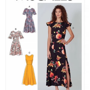 Easy Misses' Dresses - McCall's Sewing Pattern M7971