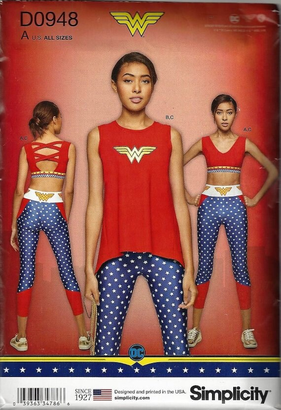 dc comics wonder woman sports bra